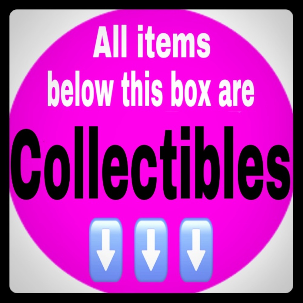 ⬇️EVERYTHING COLLECTIBLE BELOW⬇️